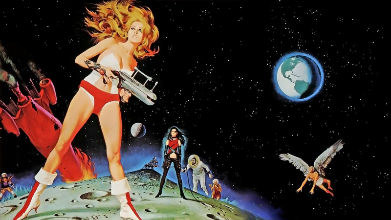 Illustration for article titled Barbarella Caps, Clips and Photos